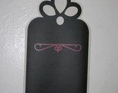 Chalkboard - Vinyl, sticks righ to the wall