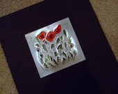 Upcycled Pop Can Poppies Art