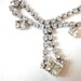 Victorian Look Crystal Choker With Extension or Bracelet