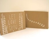 Valentines Card - Let Love Grow