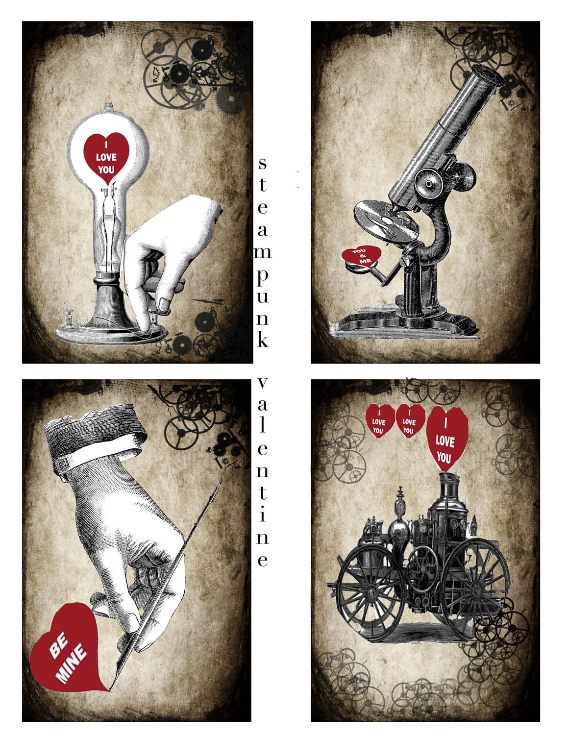 Steampunk Valentine's