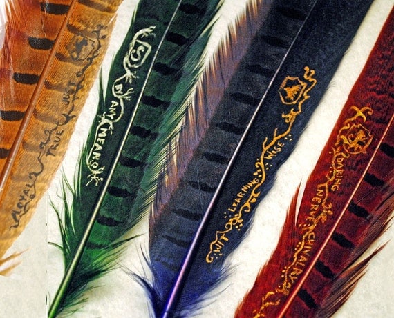 Gryffindor Hogwarts House Quill