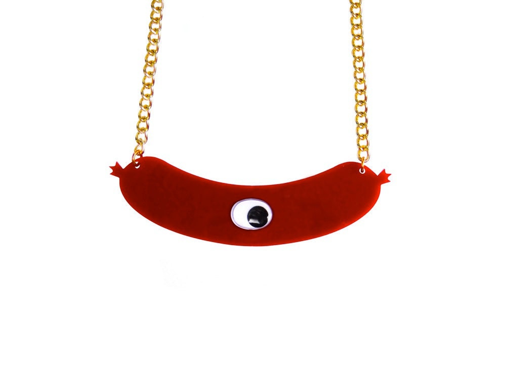 sausage necklace