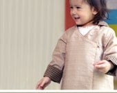 No Serger - PDF Pattern - Kino Jacket (Reversible) for 12M - 5T and tutorial.