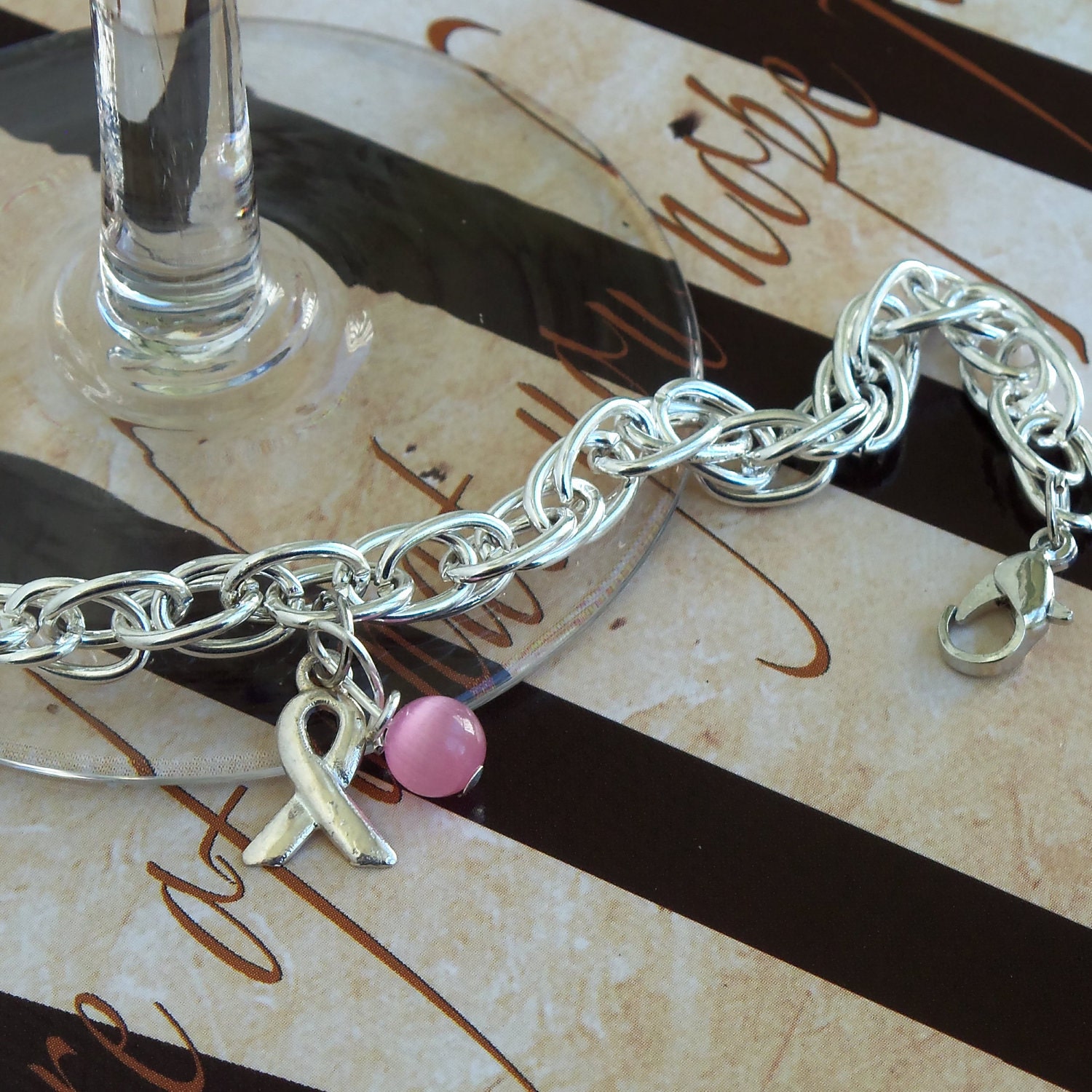 Breast Cancer Awareness Bracelet