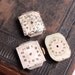 Set of 3 Vintage watch movement, watch parts, watch faces, cases (n45)