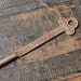 Vintage strange  metal key. Kobold - Patent