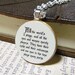 Shakespeare "All the world's a stage, and all the men and women merely players" Literary Theater Quote Necklace - Literature Jewelry