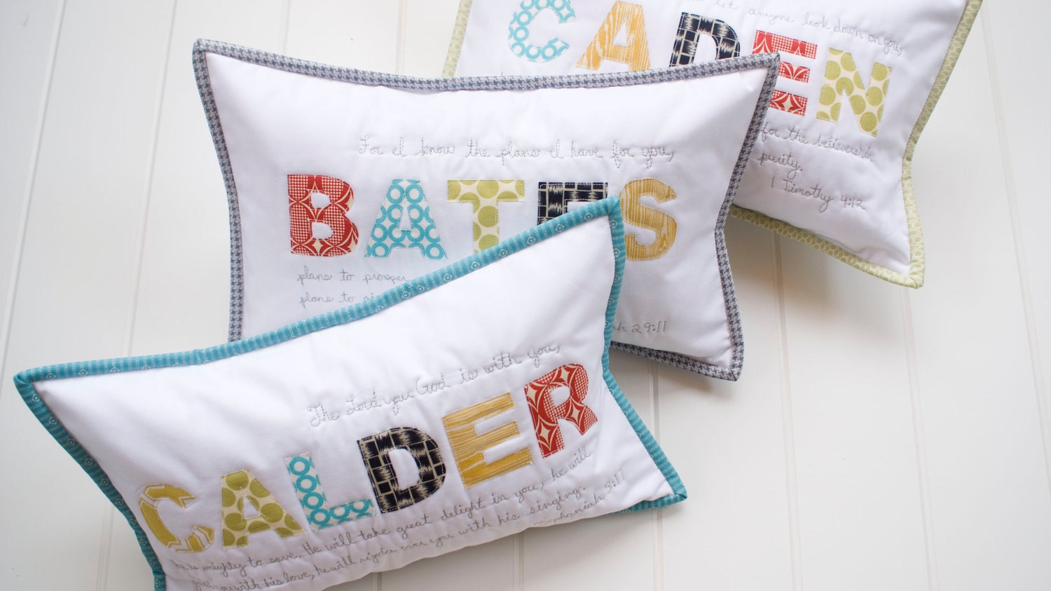 Custom Child's Name Pillow