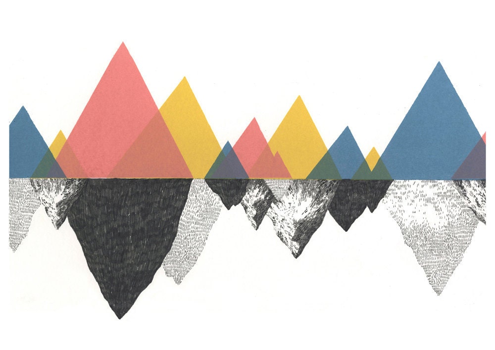 Mountain Triangles / Reserved, please do not purchase