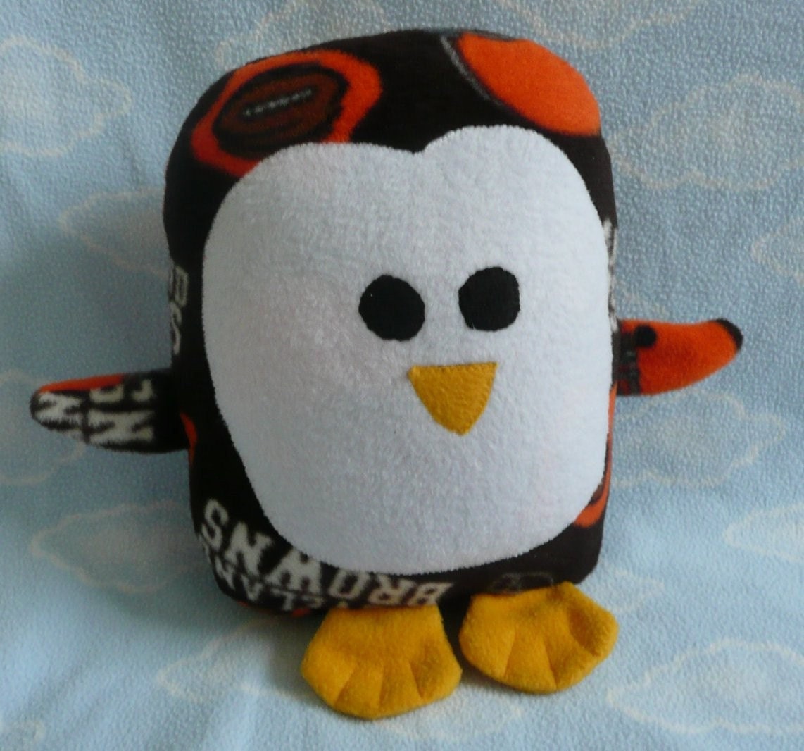 Plush Cleveland Browns Penguin Pillow Pal