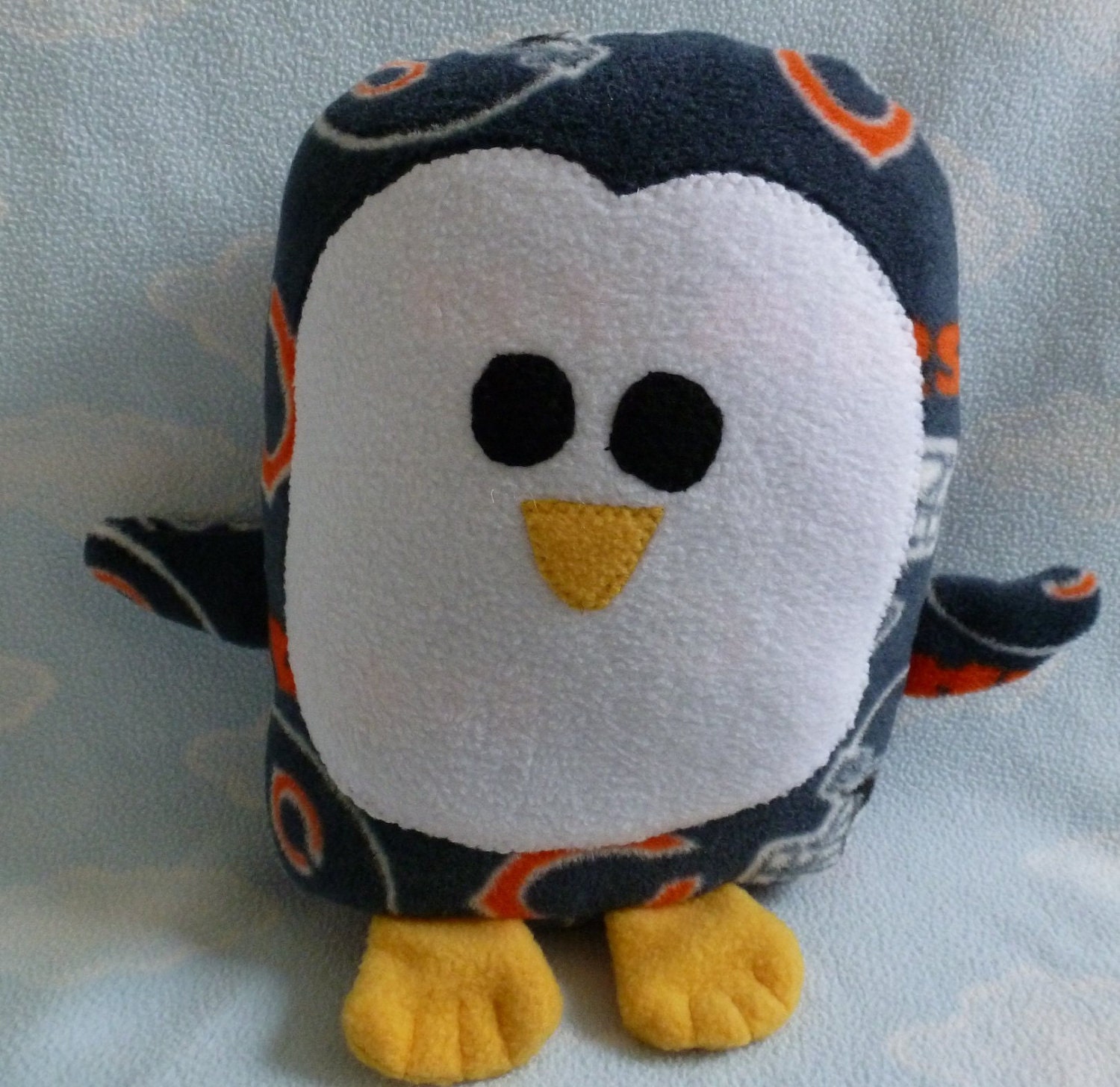 Items similar to Plush Chicago Bears Penguin Pillow Pal on Etsy