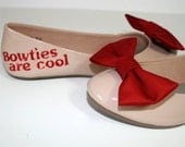 Doctor Who bow ties are cool ballet flat shoes