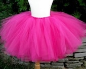Fuchsia Teen or Adult Tutu Bridesmaid Breast Cancer