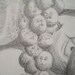 11x14 Original Funny Fruit drawing