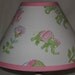 Girl's Lampshade M2M Pottery Barn Vienna Elephant Bedding