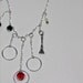 Harry Potter Quidditch Swarovski Crystal Sterling Silver Necklace