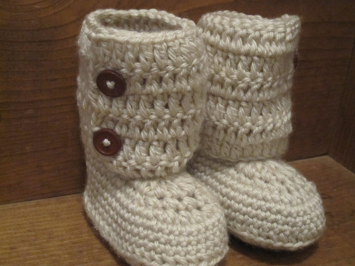 Baby Ankle Boots -Crochet Baby Booties