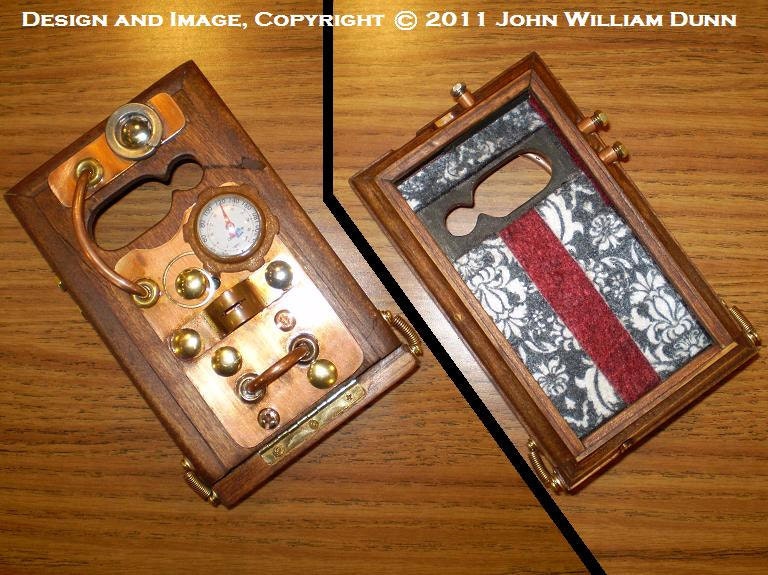 Steampunk case for the HTC EVO 4G (tm) smartphone : The "eCog Aeneas" (tm) "Boilerplate" Edition