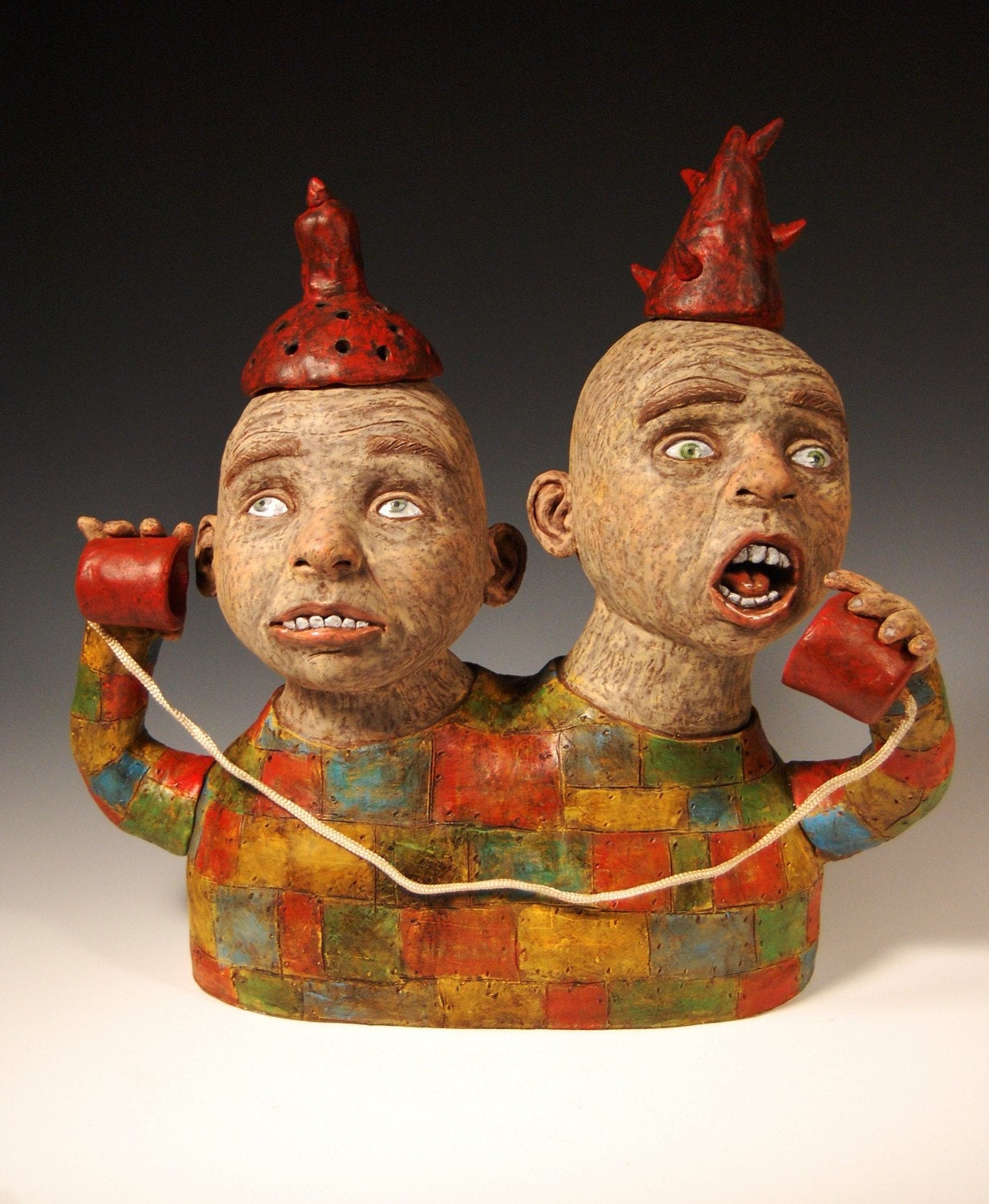 Yak-Yak original ceramic sculpture lloydfineart