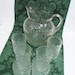 Hobnail Glass Pitcher, Hobnail Glasses, Vintage Glassware, Pitcher and Glasses