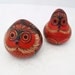 Owls, Carved Gourds, Painted Gourds, Vintage Art, Vintage Folk Art