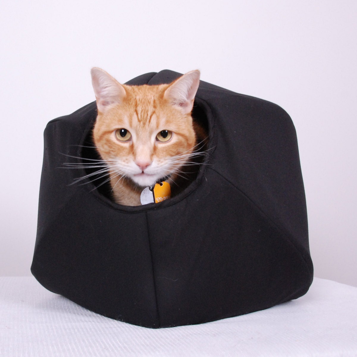 Custom Fabric Bat Ball a Modern Cave Bed for Your Kitty