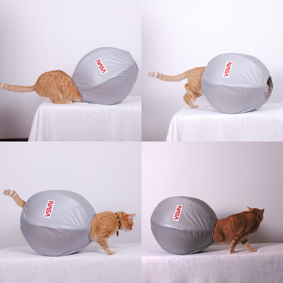 Astronaut Cat Bed