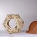 Cat Ball Unique Hand Made Kitty Bed in Retro Asian Fabric
