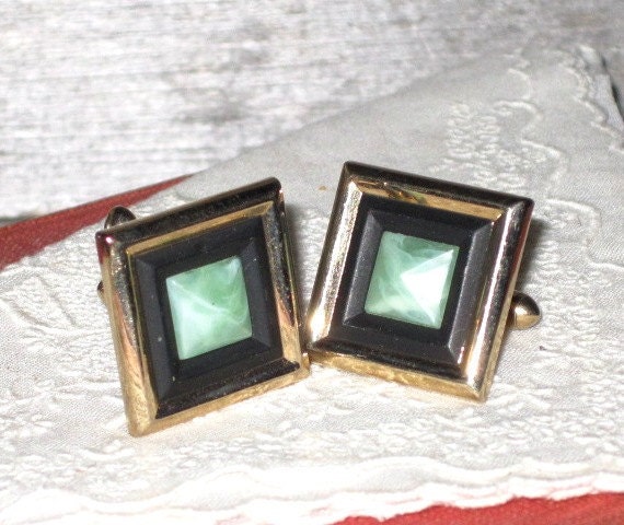 Vintage Cufflinks, Cuff Links, Swank, Square Cufflinks, Mens Accessories, Father's Day Gift