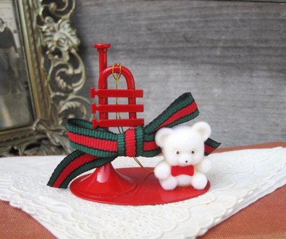 teddy bear ornament collection