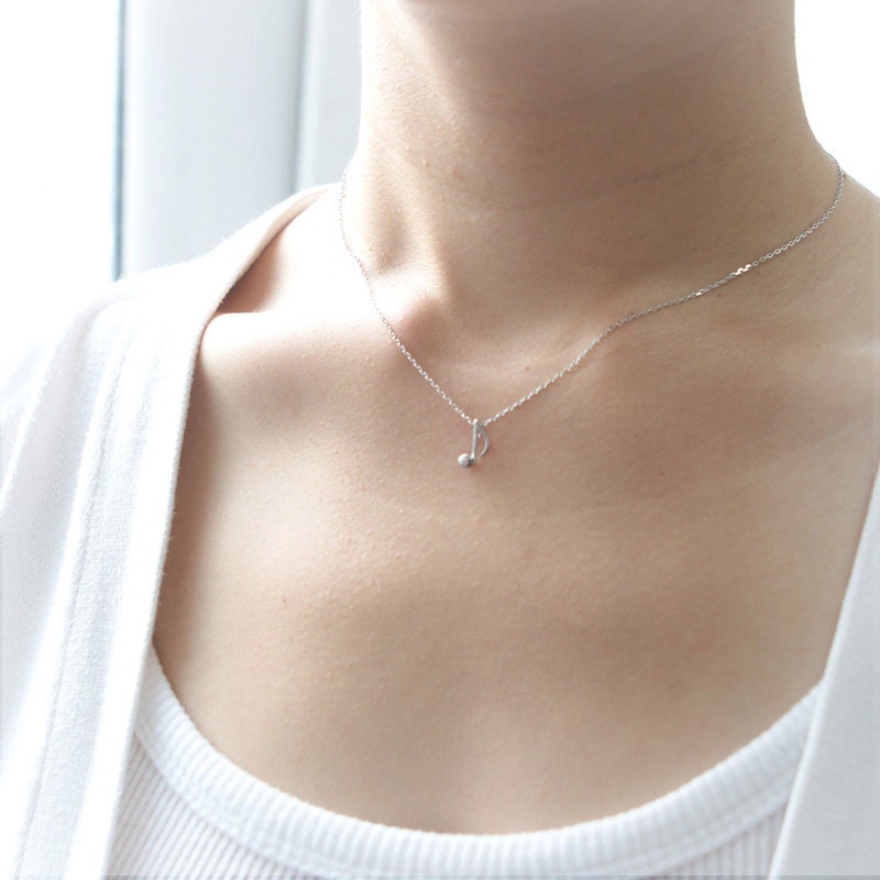 Musical Note Necklace