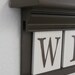 FAMILY NAME Persoanlized Signs 24" Shelf Brown with 6 Wooden Letter Plaques Customized for WILSON