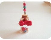 Wrapped love cell phone strap perfect gift for the loved one