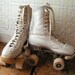 Vintage Pair of Women's Leather Roller Skates