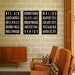 LOS ANGELES Subway Sign Prints. Bus Scrolls (Collection of 3) - 12 x 18