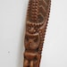Vintage cast resin plastic primitive polynesian tiki carving souvenir letter opener