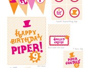 Willy Wonka Birthday Party Printables