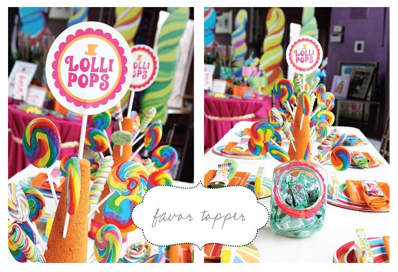 Willy Wonka Birthday Party Printables