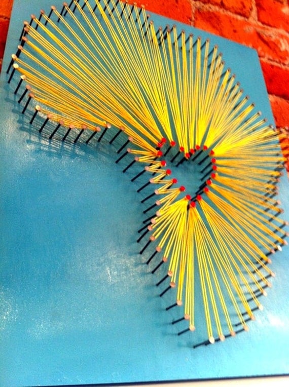 Finished Item Free String Art Patterns Are Available From String Art ... finished item free string art