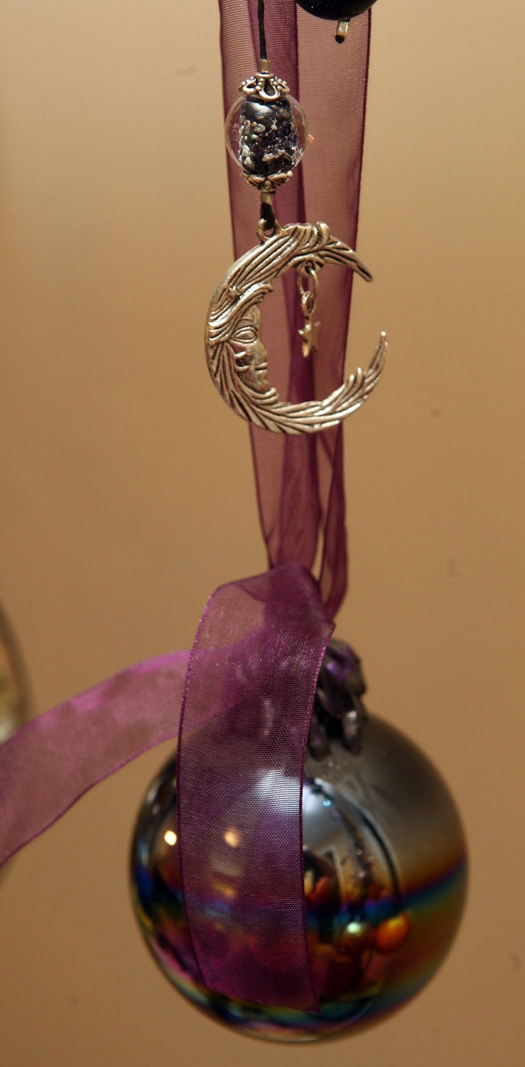 Spirit, Scrying, Fish Brew Elemental Spirit Scrying Wish Ball, Wish Ball, Witch Ball, Friendship Ball, Suncatcher