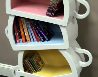 Handmade Stacked Teacups