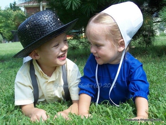 Amish Kids 5 x 7
