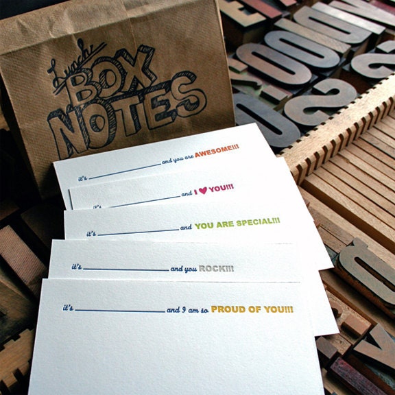 Lunch Box Notes