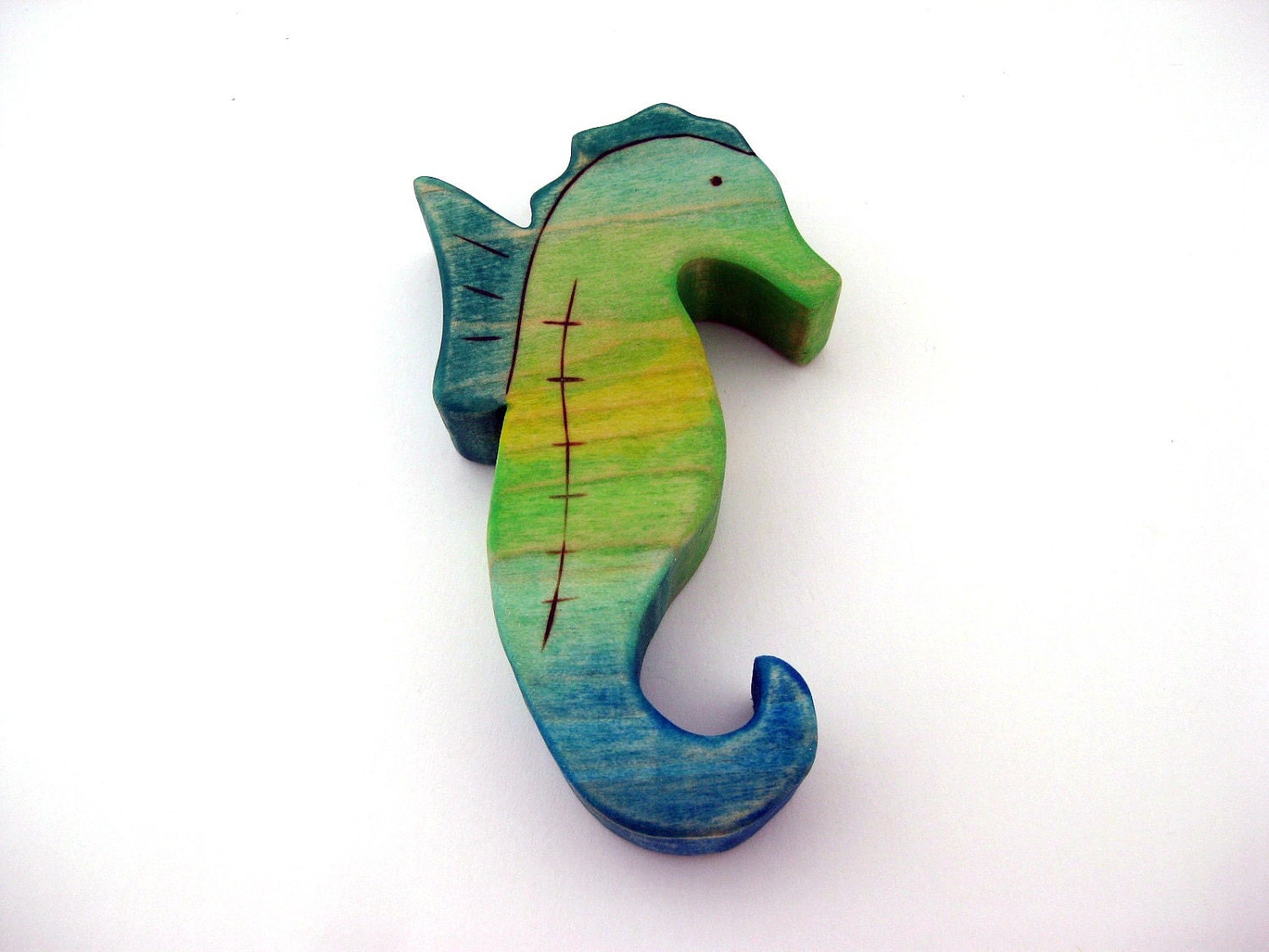 Seahorse - Handmade Wooden Toy - Waldorf Toy
