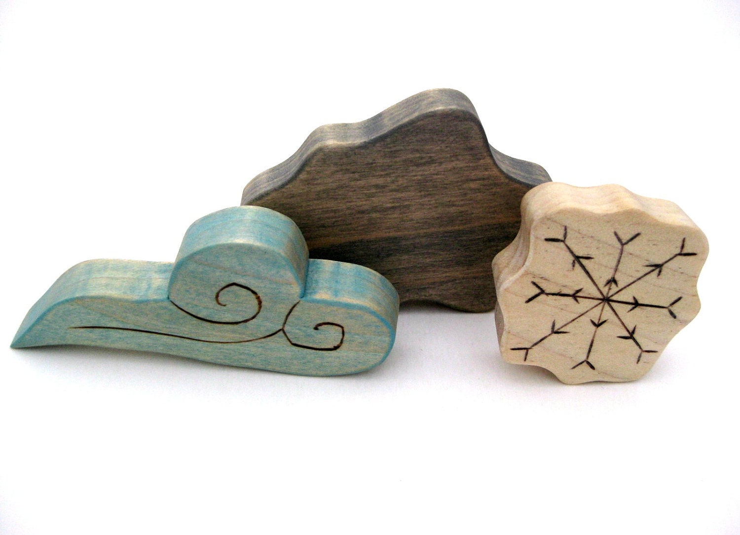 Weather Toy Set - Montessori Toy - Nature Table Toy