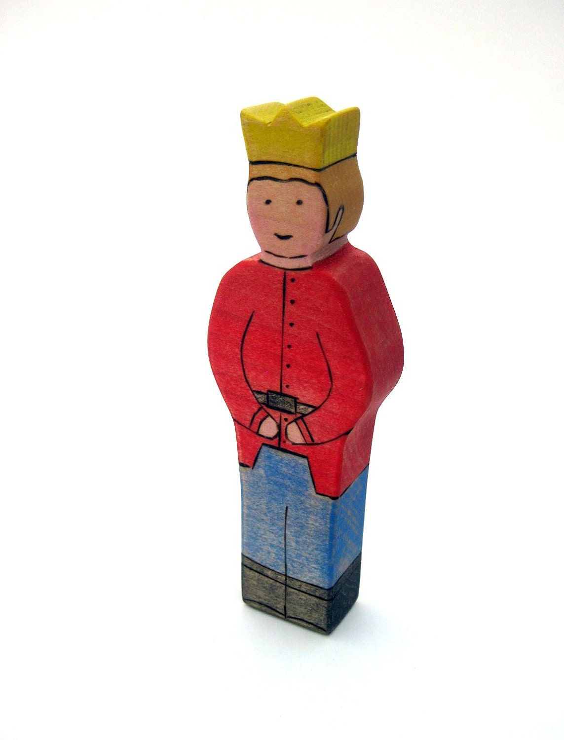 Prince Toy - Wooden Toy - Figure Toy - Childrens Toy