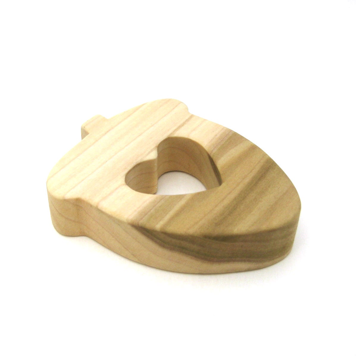 Acorn - Organic Teether - Wooden Baby Toy - Infant Toy