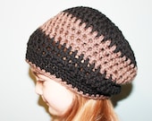 Slouchy Hat - Crochet Tam - Slouch Hat - Slouchy Tam - Dread Hat - Children's Slouch Tam - Ready To Ship