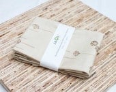 Eco-Friendly Large Cloth Napkins - Set of 4 - (N247)